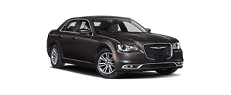 Dark gray luxury sedan