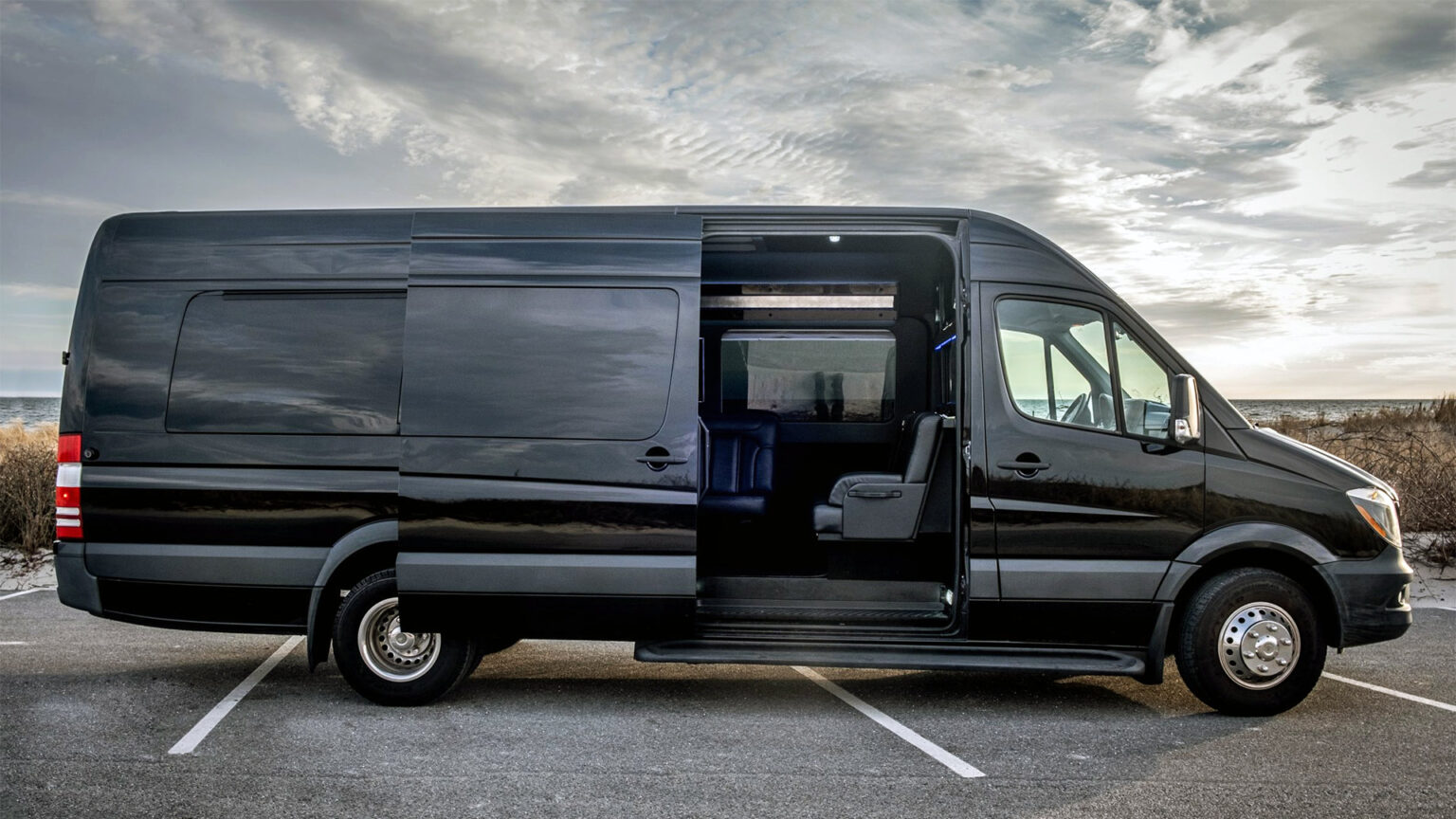 Mercedes Benz Sprinter Van - seats 14 adults with luggage